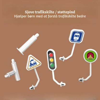 RailQuest™ – Børns 3D STEM Tog Ingeniørlegetøj