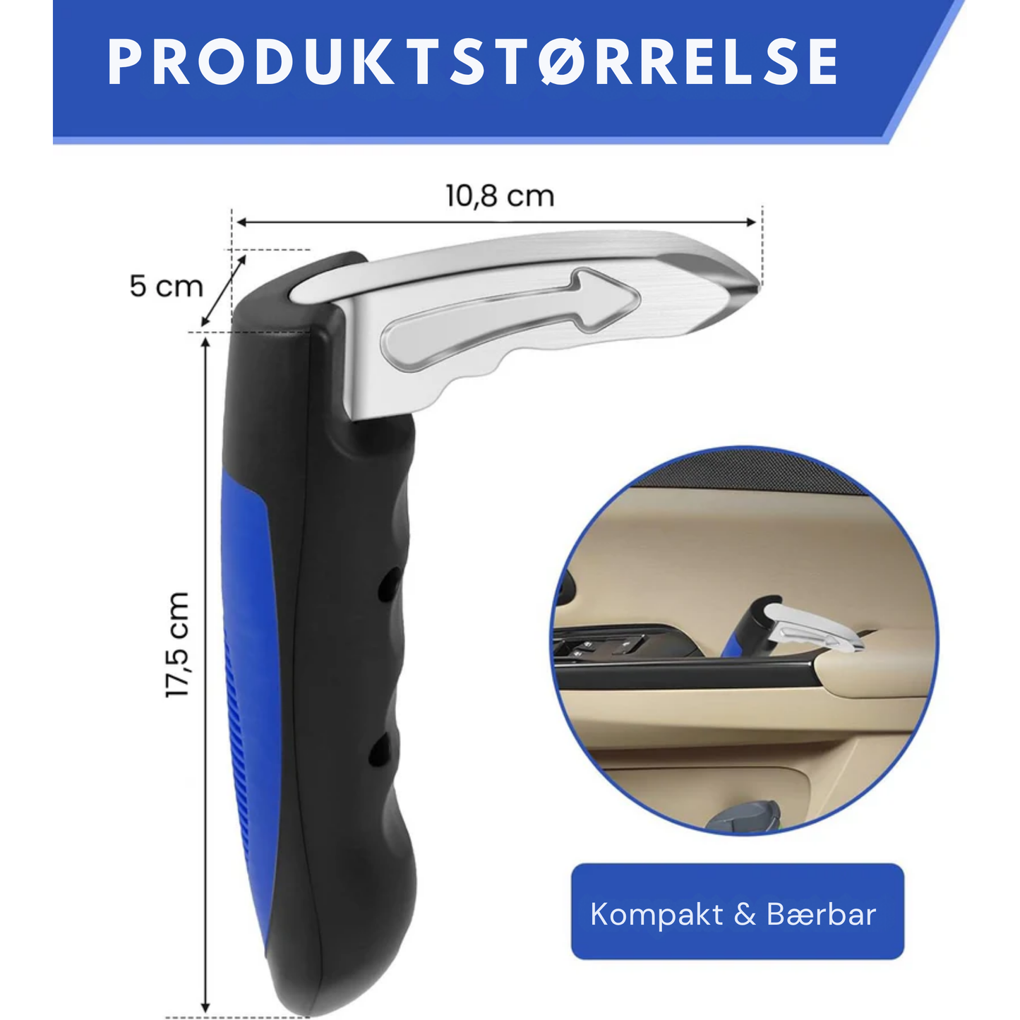 Griply Support™ | Ubesværet Frihed når du Stiger Ind og Ud af Enhver Bil