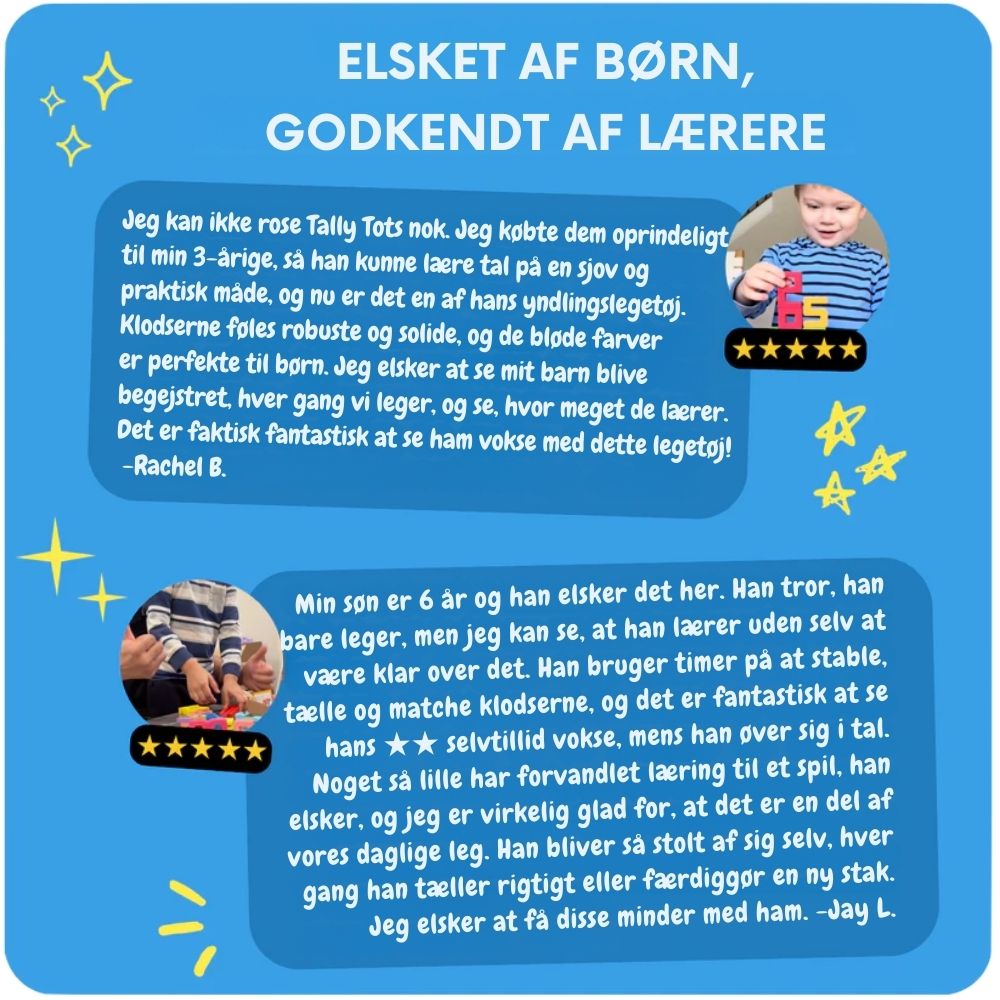 MathSumBlocks™ | Sjove byggeklodser der lærer børn at regne