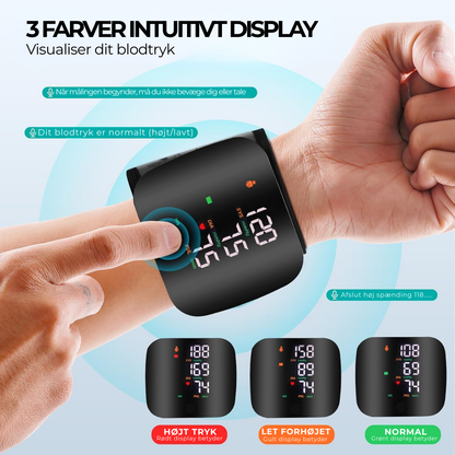 PulsBånd™ - Hold dit blodtryk under kontrol!