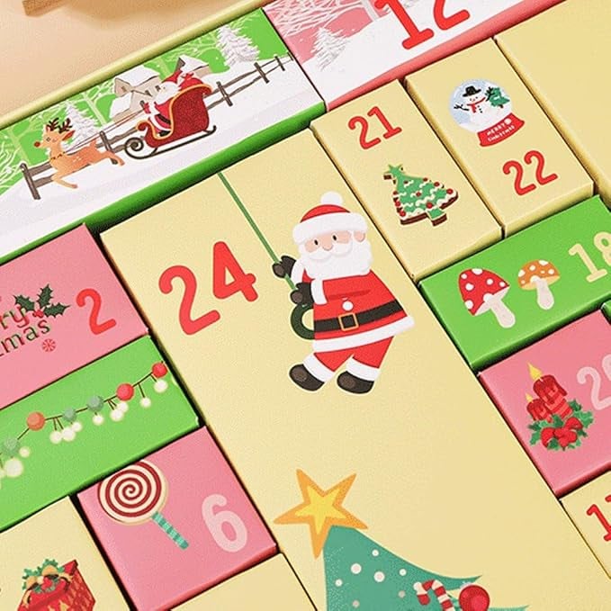 🎄 Jule adventskalender – Tilpasset nedtællingsgaveæske