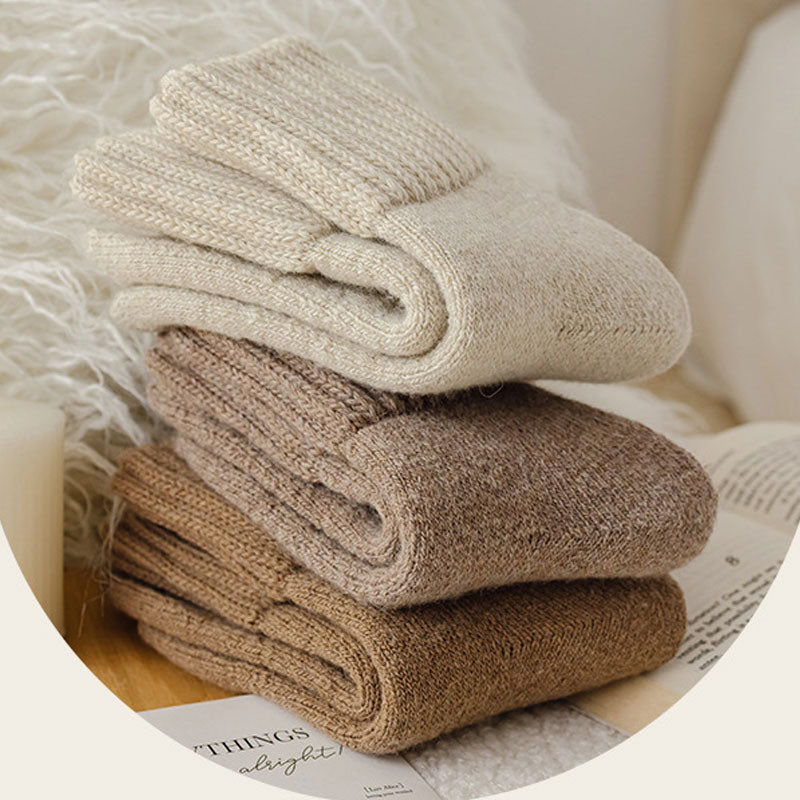EverCozy™ – Premium Hygge Mellemlange Uldstrømper