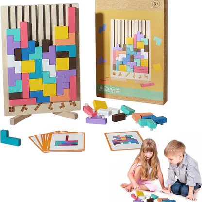 TetrisPuzzle™ | Skærp dit barns sind gennem leg og fantasi