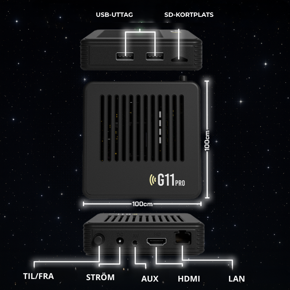GameWave G11 Pro™ | Konsol med 100.000+ retrospil til hele familien