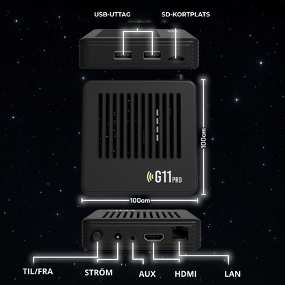 GameWave G11 Pro™ | Konsol med 100.000+ retrospil til hele familien