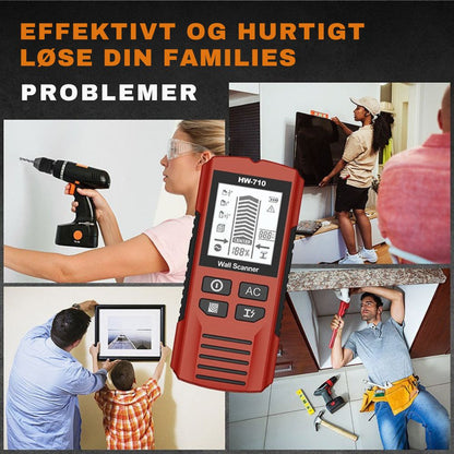 Vægscanner™™ | Undgå dyre fejl – sikr dig struktur og ledninger i dine vægge