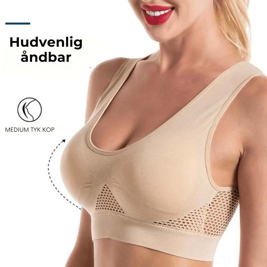 Styrka™ ™ - Åndbar Sports-BH med Støtte
