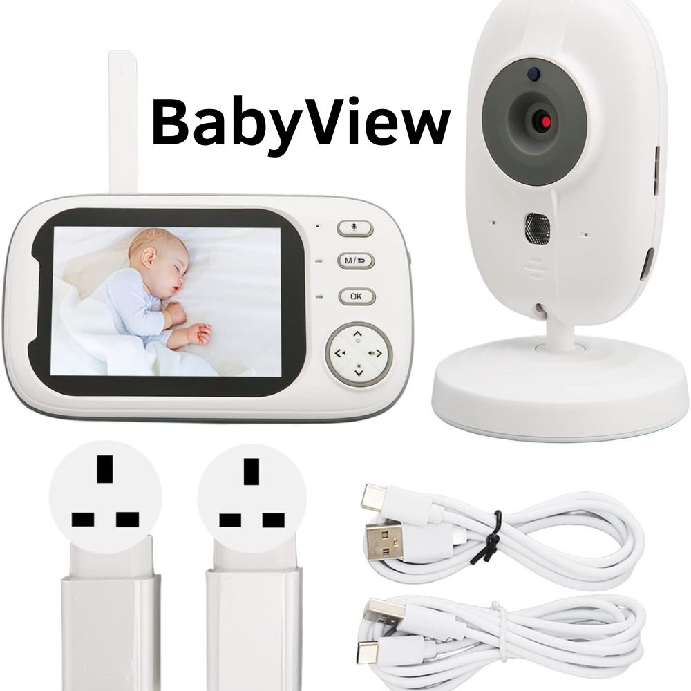 BabyViewCam™ | Smart babyalarm – hold øje med dit barn, uanset hvor du er