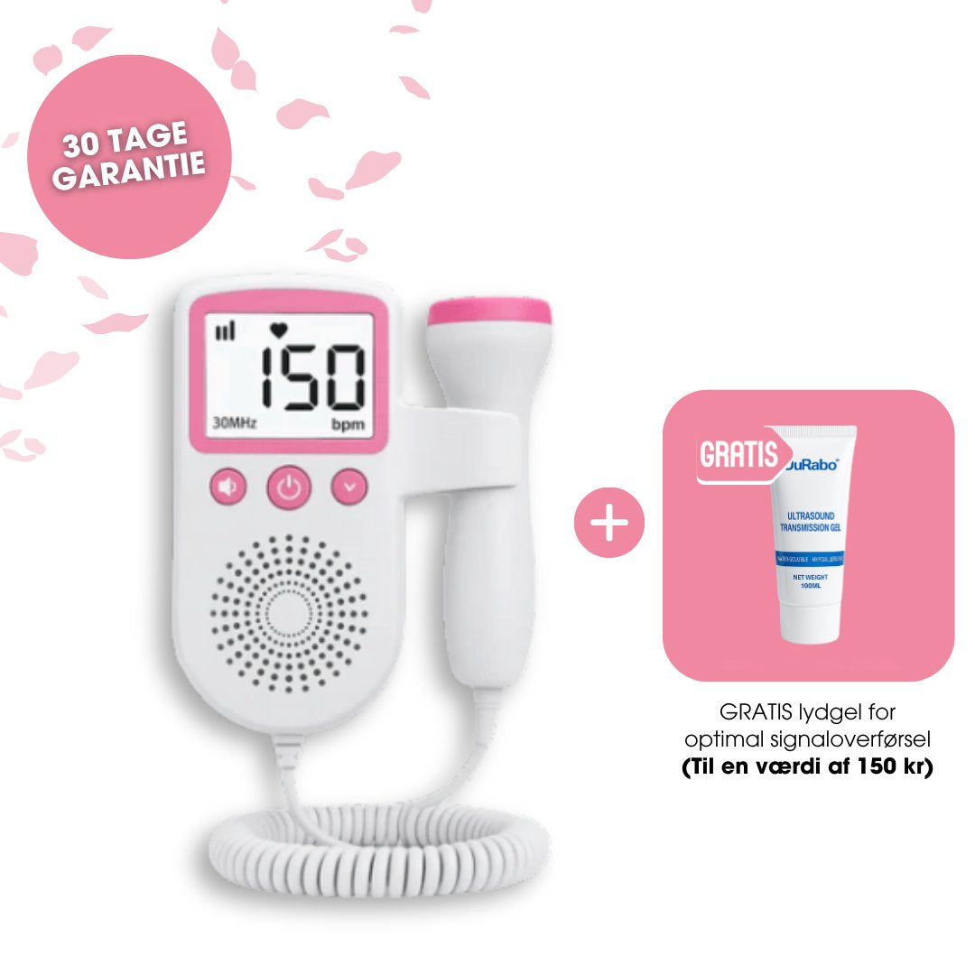 BellyBeat™ – Hør hjerteslaget, føl forbindelsen + GRATIS lydgel