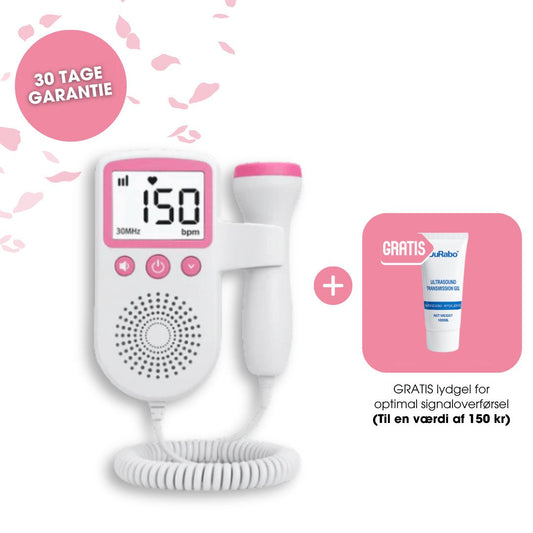BellyBeat™ – Hør hjerteslaget, føl forbindelsen + GRATIS lydgel