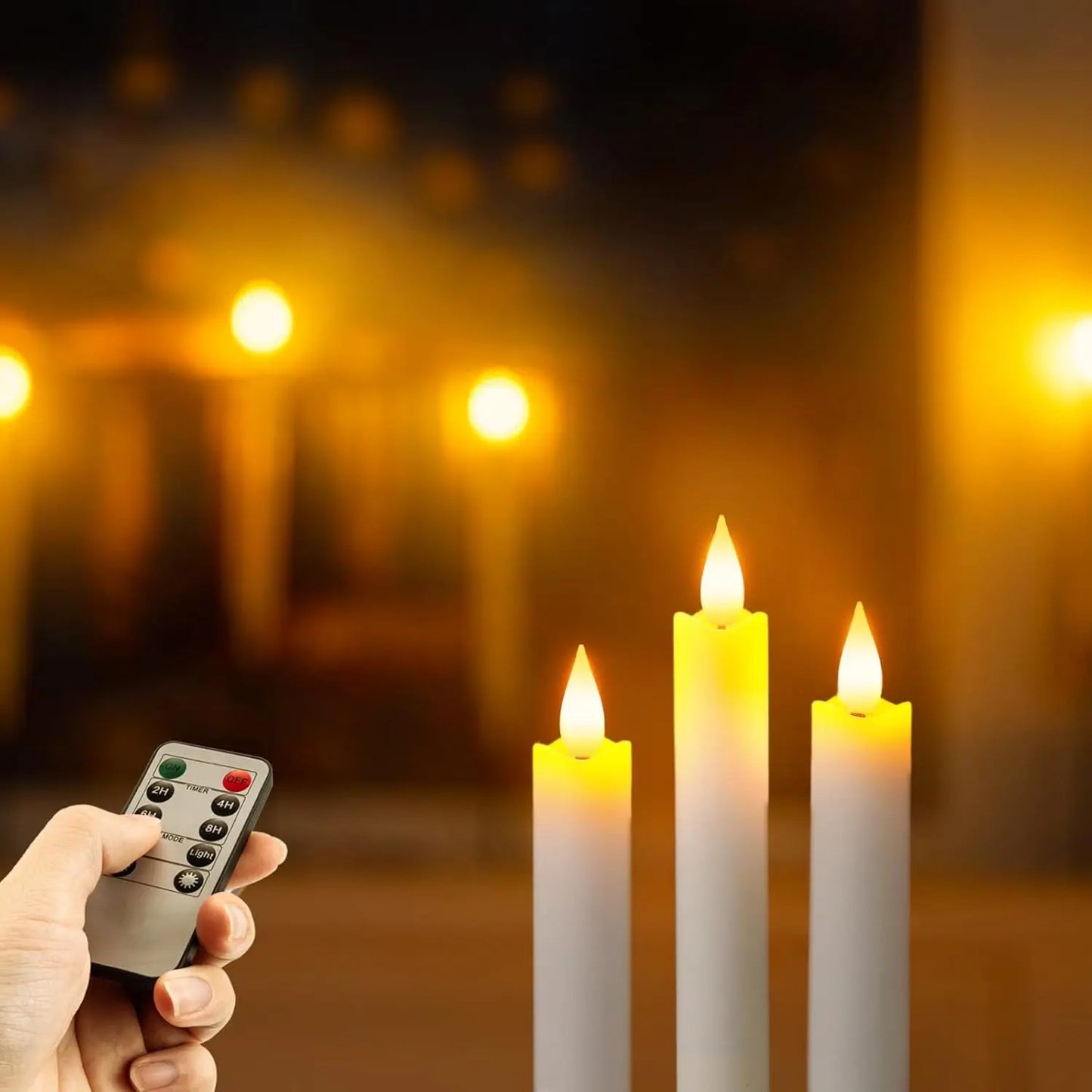 IndreHyggeFlamme™ | Skab ægte hygge med levende lys – uden brandfare eller rod