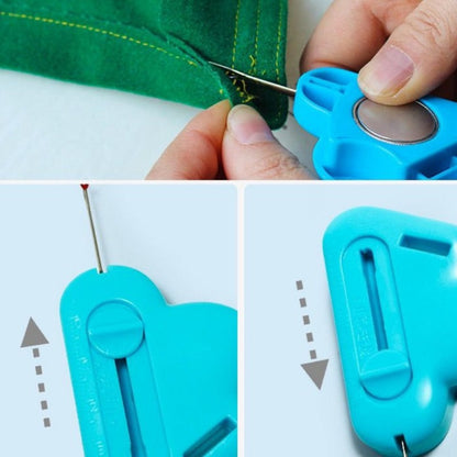 HandySewingTool- 2 I 1 Justerbar Syguide Og Indbygget Sømoplukker Værktøj