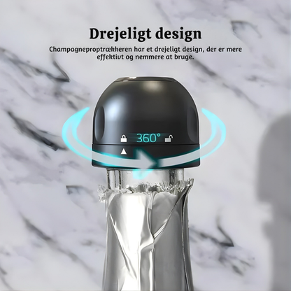 VinoKlar™™ – Roterende Lufttæt Forsegler til Vin- & Drikkeflasker