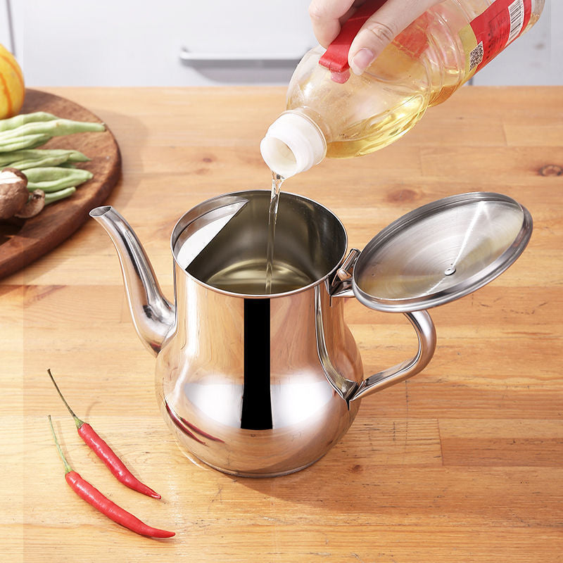 **Globetrek° OilFilter – Rustfrit Stål Oliefilterbeholder**