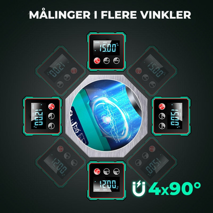 🎯 LaserPrecision™ – Professionel præcision – lige ved hånden