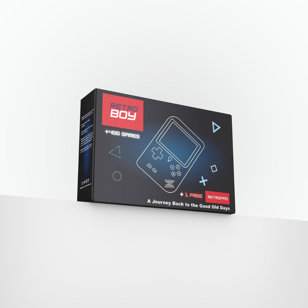 RetroBoy™ | Genoplev de legendariske spil fra din barndom