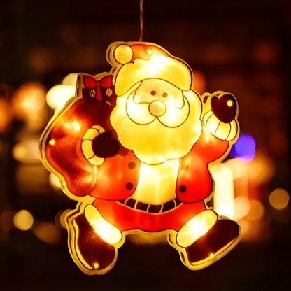 ⭐ JuliBright™™ – Festlige Oplyste Julevindueslys