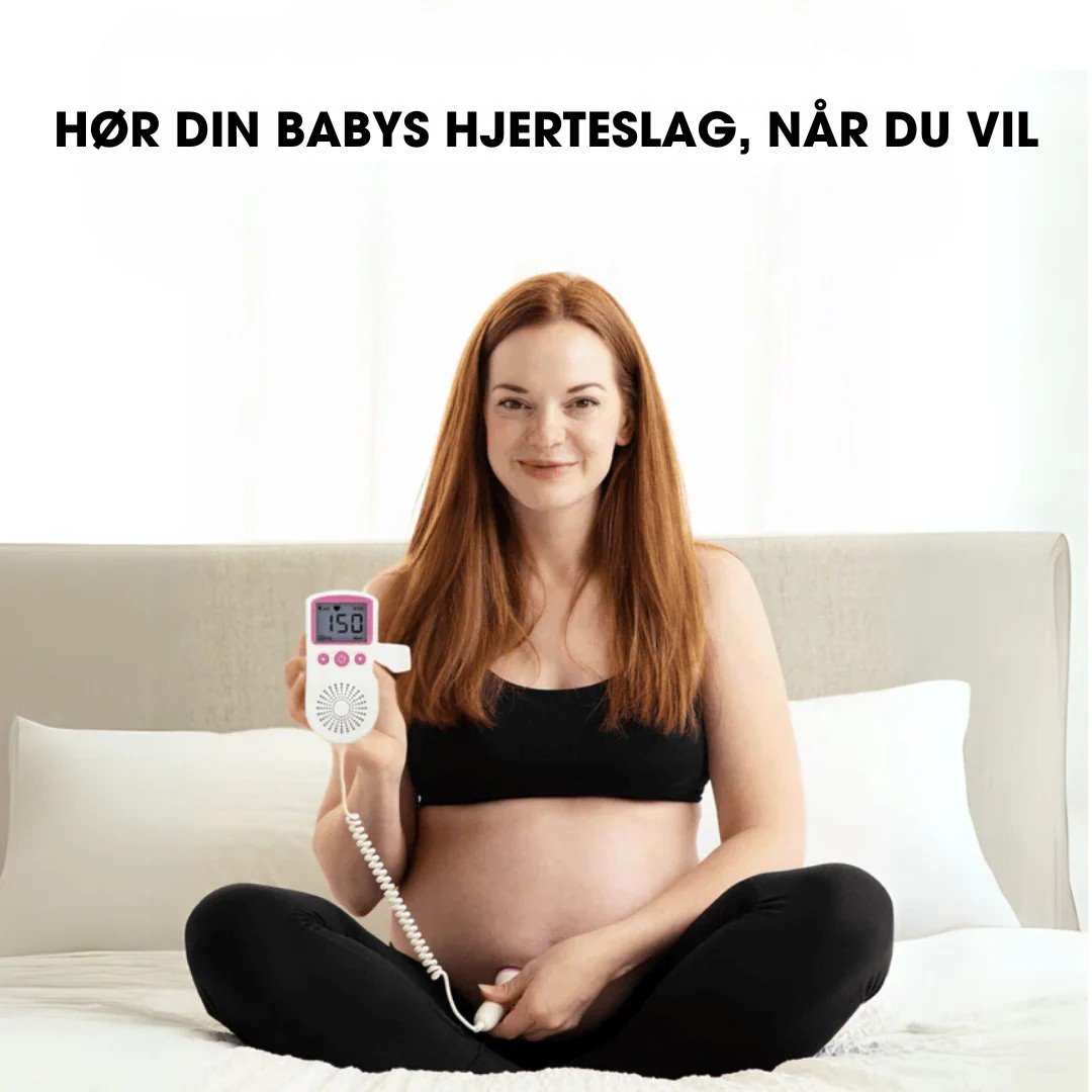 BellyBeat™ – Hør hjerteslaget, føl forbindelsen + GRATIS lydgel