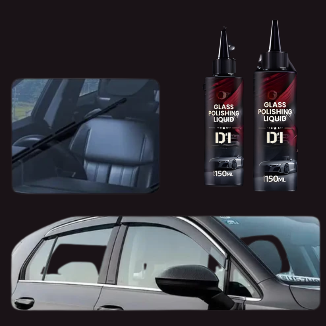 Cleaner Pro° GlassPolisher 1+1 GRATIS: Rense- og poleringsvæske til bilruder