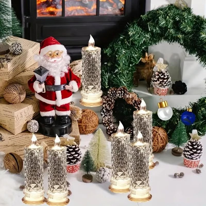 PrismGlowing™ – LED Krystal Lysesæt