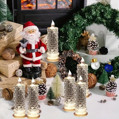 PrismGlowing™ – LED Krystal Lysesæt