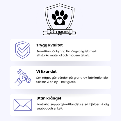 SmartHuntBall™ –Smart, selvkørende og kåret til Årets Kattelegetøj 2024