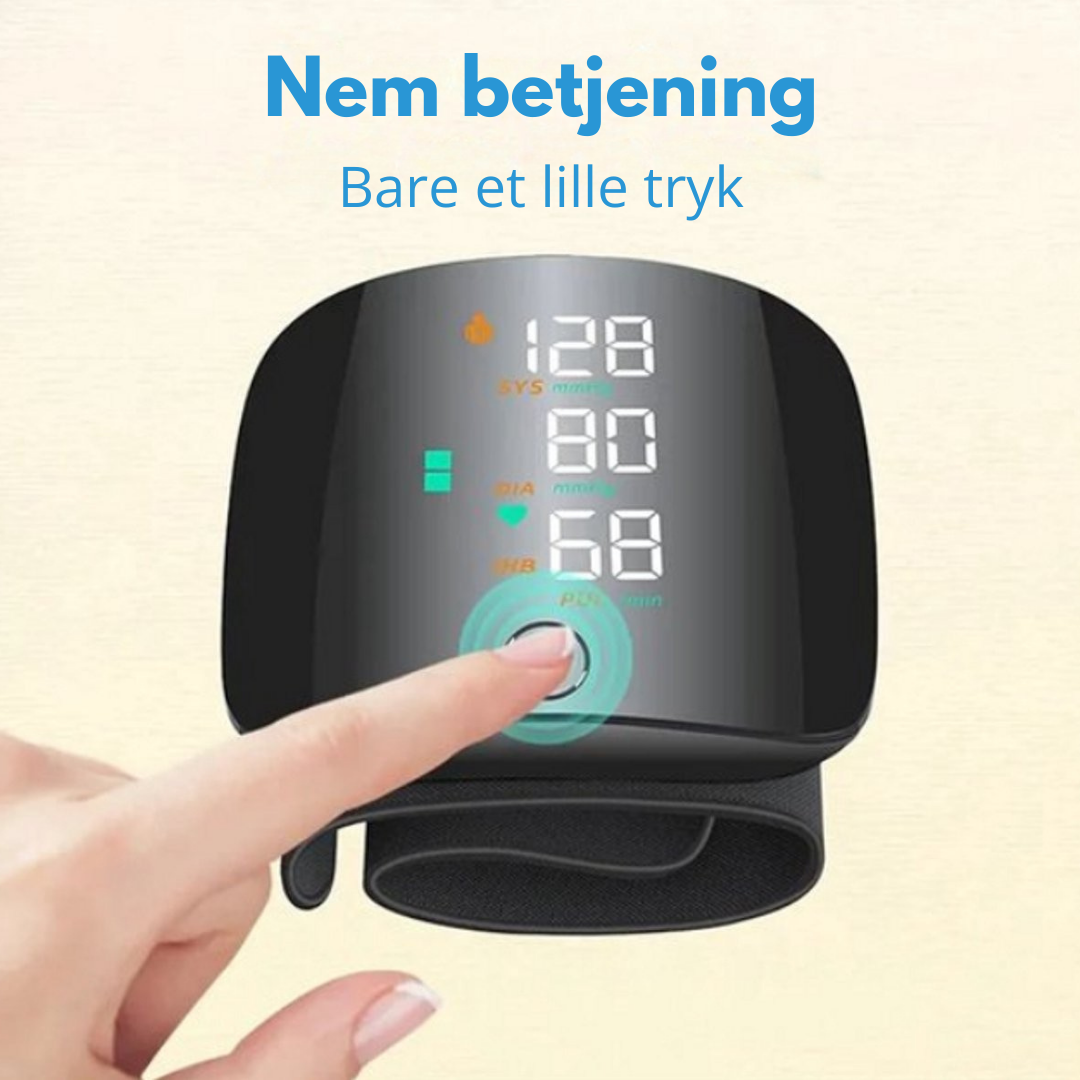 Serco Pro™ | Intelligent blodtryksmåler  - Klinisk Præcision. Altid og overalt.