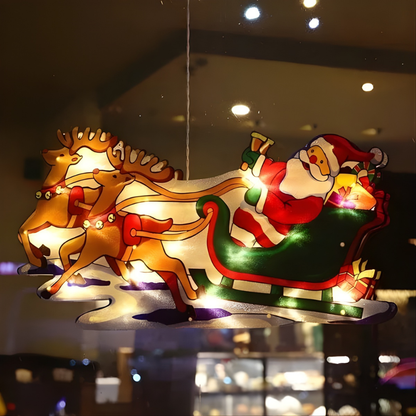 ⭐ JuliBright™™ – Festlige Oplyste Julevindueslys