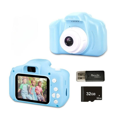 PixieCamSnap™ - Børnekamera - Oplader, USB og 32 GB hukommelseskort inkluderet