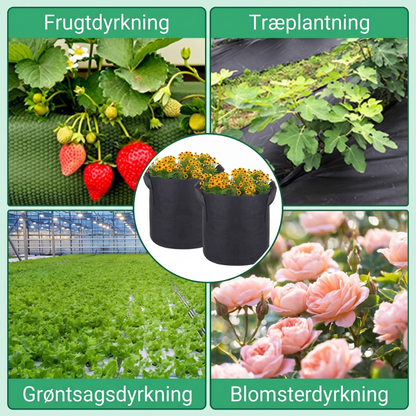 EcoSprout™ – Genanvendelige Planteposer i Geotekstil