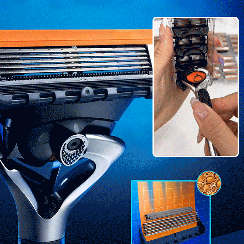 PrecisionRazor Blades - Multi Blade Hurtig Udløser Høj Præcisions Barbering Skraber