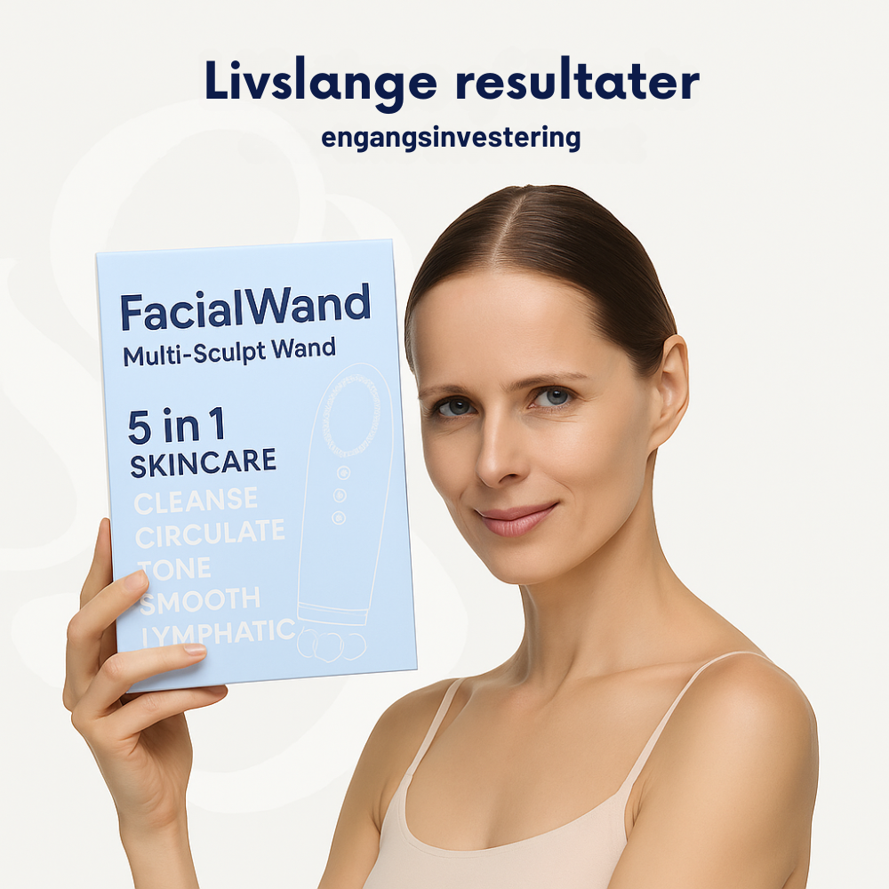 LuxeFacialWand™ | Skab en fastere, glattere og mere strålende hud