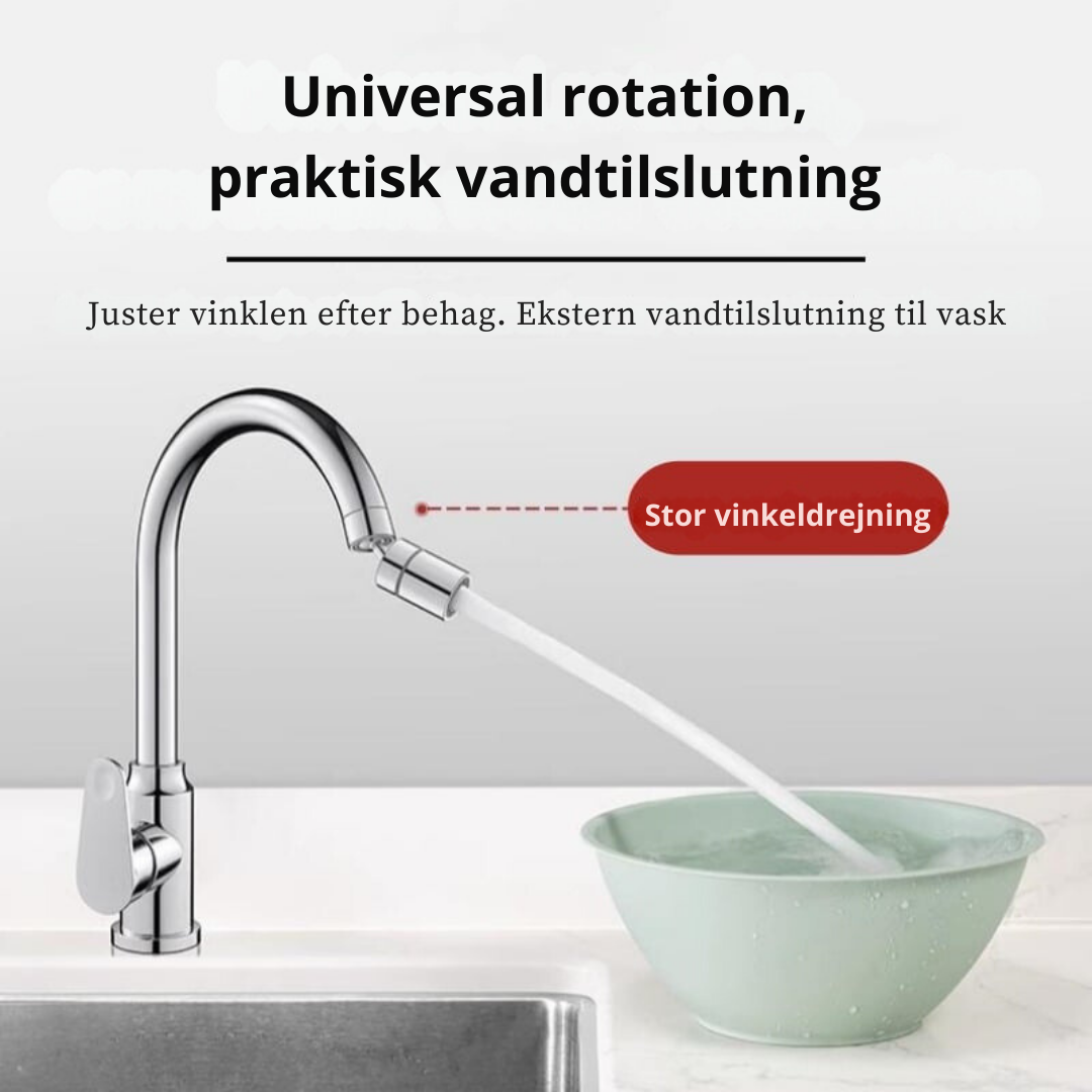 FlexiTud | 360-Graders Vandhaneudløb