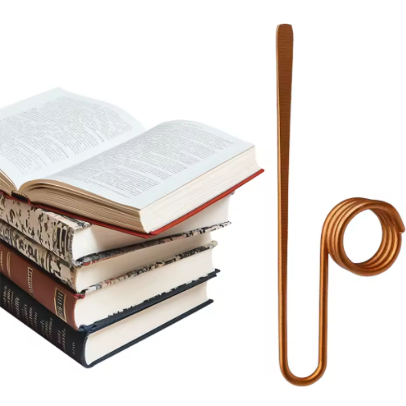 GlideHolder® BookHolder: Sikker Greb Komfortabel Bogmærke Og Bogholder