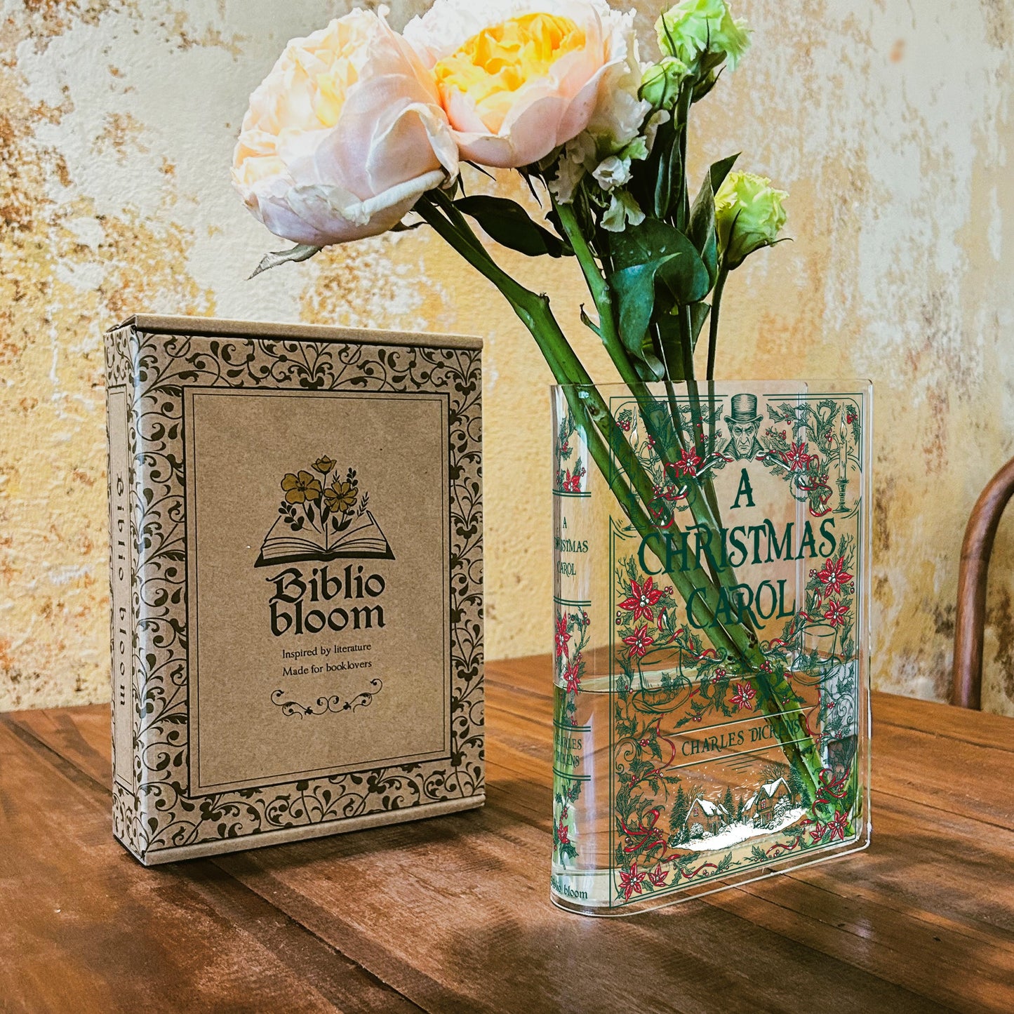 Christmas Acrylic Book Vase™