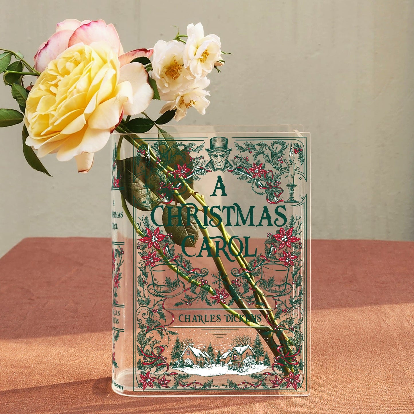 Christmas Acrylic Book Vase™
