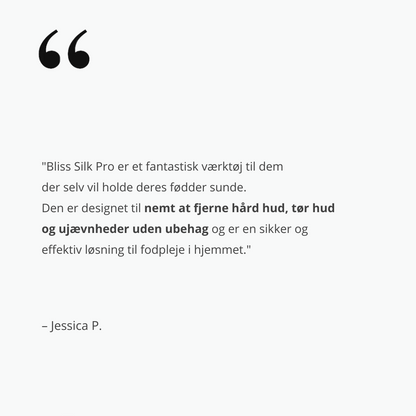 Bliss Silk Pro 2 – Bløde fødder uden dyre salonbesøg