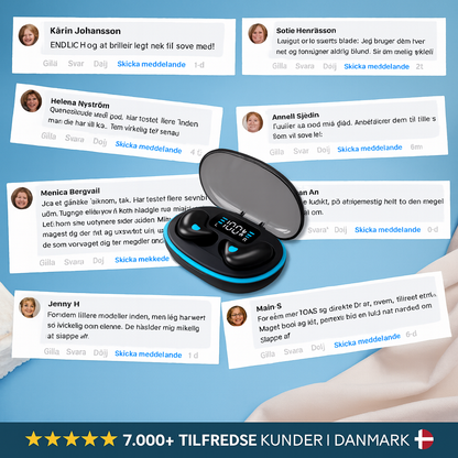 NovaraPods™ - Originale vandtætte SleepPods med støjreduktion