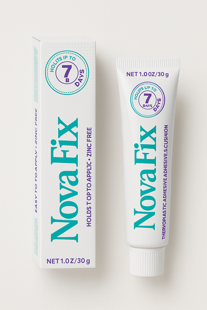 Med Nova Fix™ | Få dit gebis til at sidde 100% fast i op til 7 dage