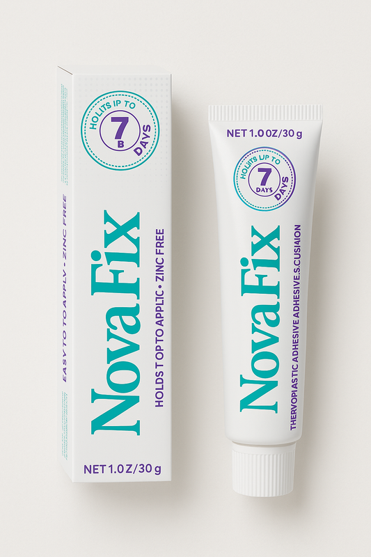 Med Nova Fix™ | Få dit gebis til at sidde 100% fast i op til 7 dage