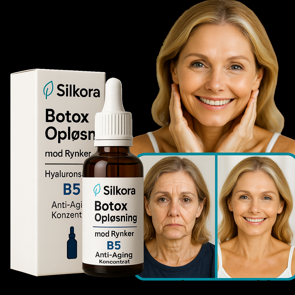Silkora Botox™ | Vågn op med glattere hud – synlige resultater på 15 timer