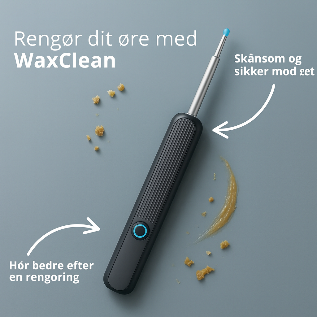 Nova WaxCleaner™ – Smart & Skånsom Ørerens med HD-Præcision