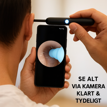 Nova WaxCleaner™ – Smart & Skånsom Ørerens med HD-Præcision