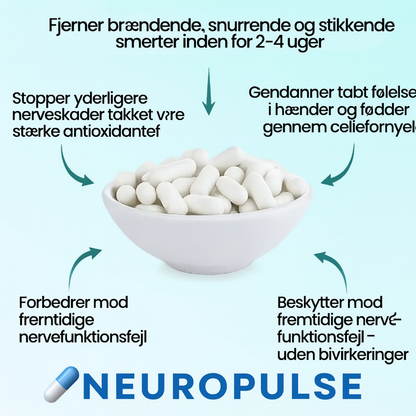 NeuroPulse™ | Eliminér nervesmerter, genskab følelsen og genvind din bevægelighed – helt naturligt