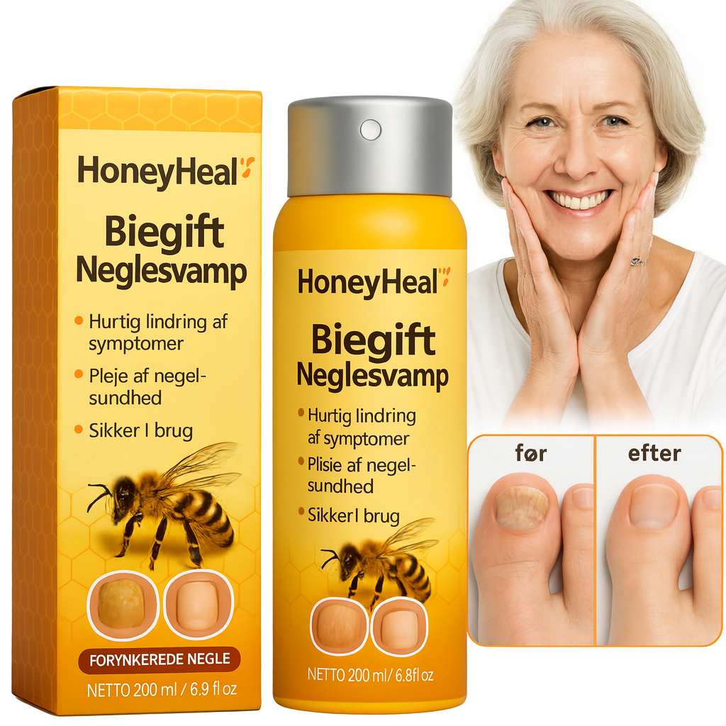 HoneyBeeHeal™ – Synligt klarere, glattere og sundere negle på kun 7 dage
