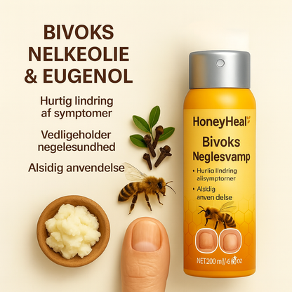 HoneyBeeHeal™ – Synligt klarere, glattere og sundere negle på kun 7 dage