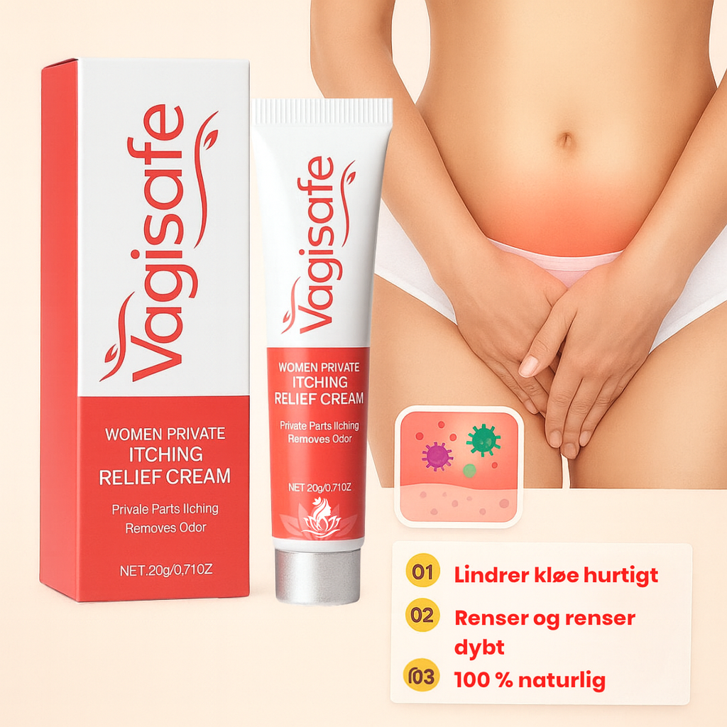 VagiSafe Care™ – Frihed fra kløe på bare 72 timer