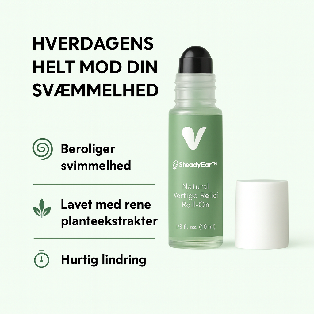 SteadyEar™ - Stop svimmelhed på få minutter – naturligt & uden træthed!