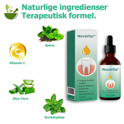 NovaVitals™ – Sundt tandkød. Smertefrit liv.