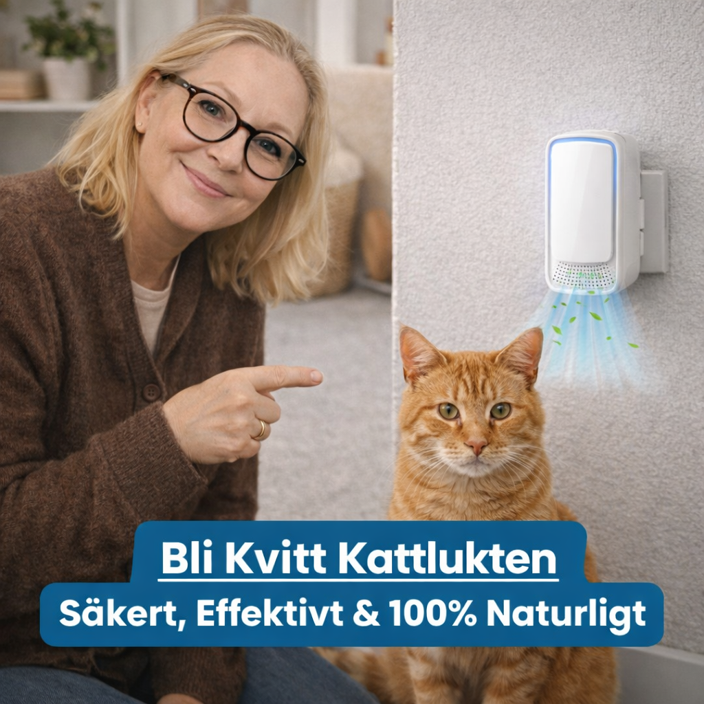 AllerClean™ – Neutraliserer kattelugten øjeblikkeligt
